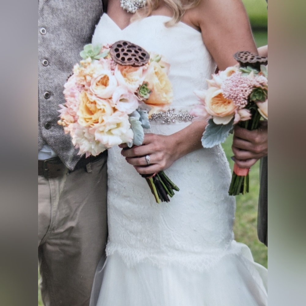 Kelly Faetanini Mermaid Sweetheart Wedding Dress Strapless